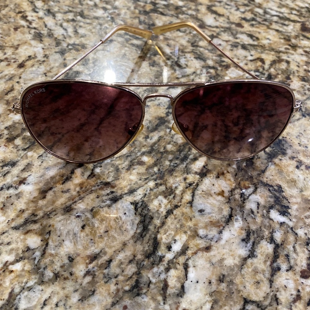 Michael Kors Aviator Sunglasses